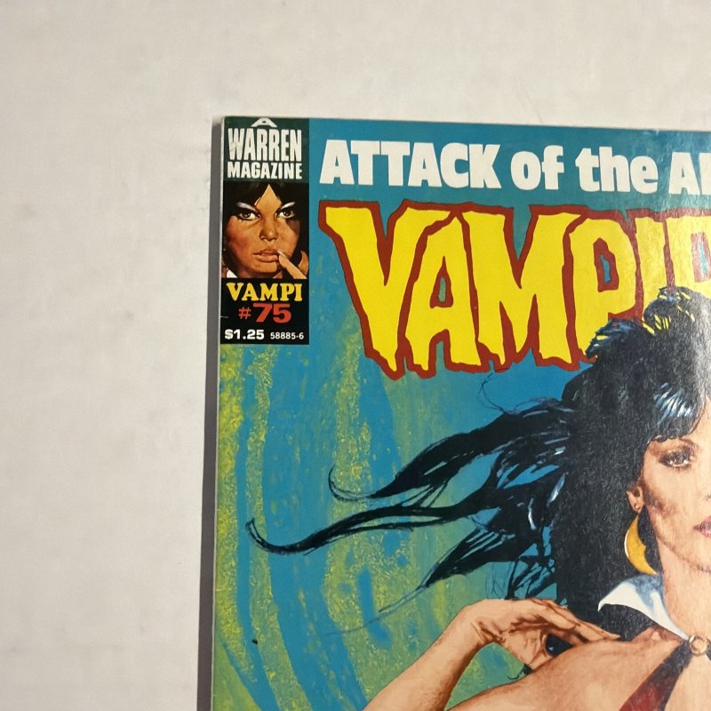 Vampirella #75 Warren Publishing Magazine Comic Horror VF+