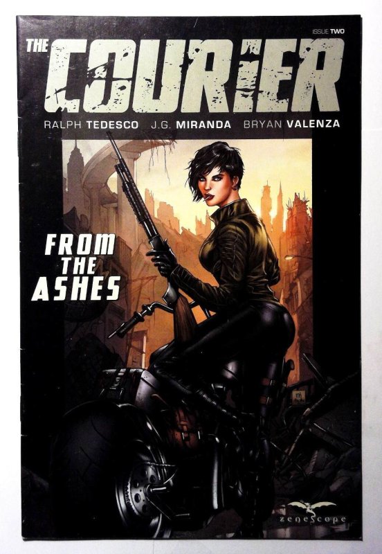The Courier: From the Ashes #2 (2017) Zenescope Eve Harper 1st Print Comic Book