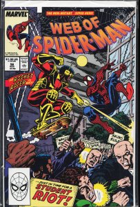 Web of Spider-Man #56 (1989) Spider-Man