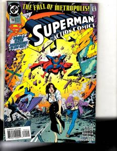 Lot Of 7 Action Comics Feat. Superman #699 700 701 703 704 705 733 DC Books DB13 