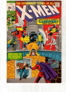 The X-Men #71 (1971) VG/FN Mid-Grade I Lucifer! Reprints issue 20 Wow!