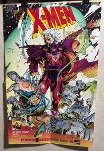 2001 X-MEN MUTANT GENESIS Jim Lee 17x22 PROMO Poster GD+ 2.5 Marvel Comics