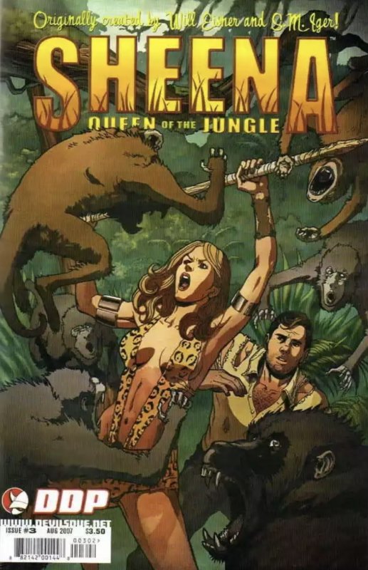 Sheena, Queen of the Jungle #2-5 (2007) Lot of 12 Regular and Variant covers