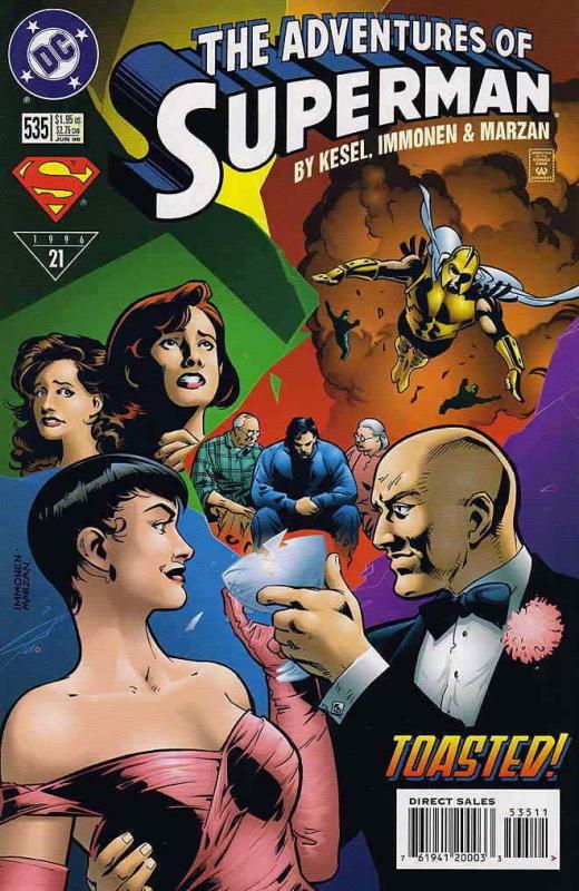 Adventures of Superman #535 FN; DC | save on shipping - details inside
