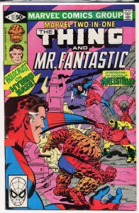 Marvel Two-in-One #71 (1981) Mister Fantastic [Key Issue]
