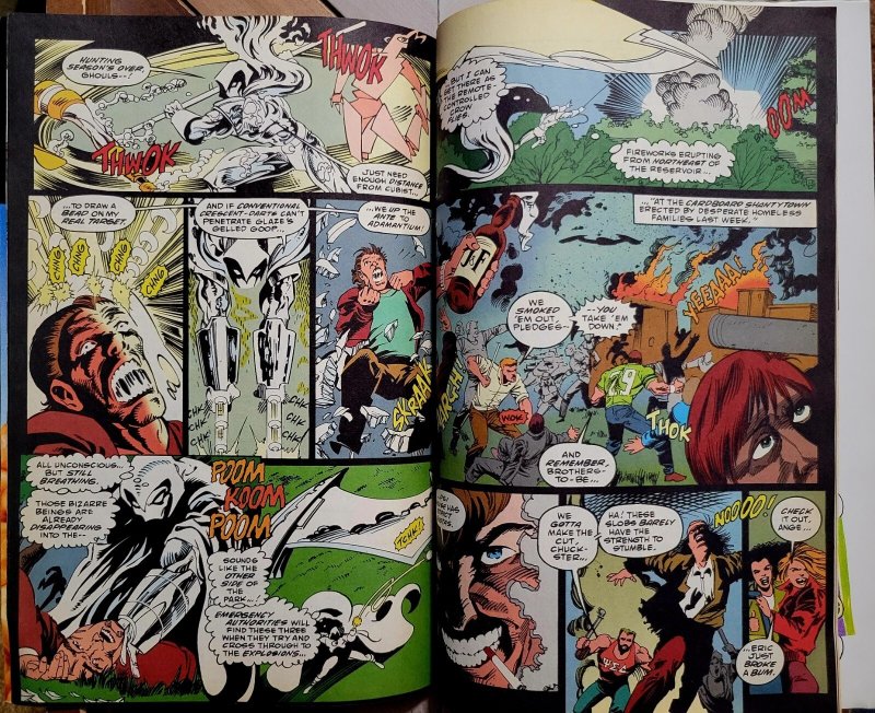 Marc Spector: Moon Knight #52 Marvel 1993 1st CUBIST! Gambit & Werewolf By Night