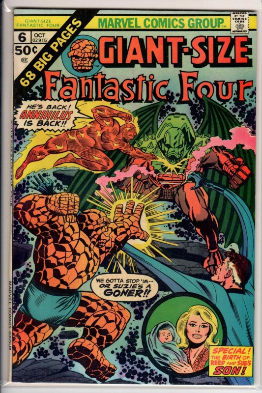 Giant-Size Fantastic Four #6 (1975) 8.0 VF