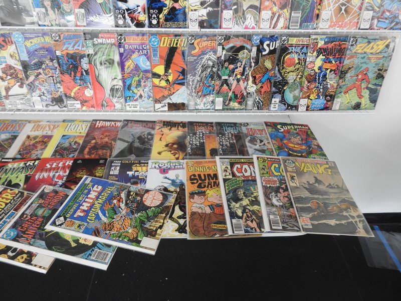 Huge Lot 160+ Comics W/ Spider-Man, Iron Man, Superman, +More! Avg VF- Condition