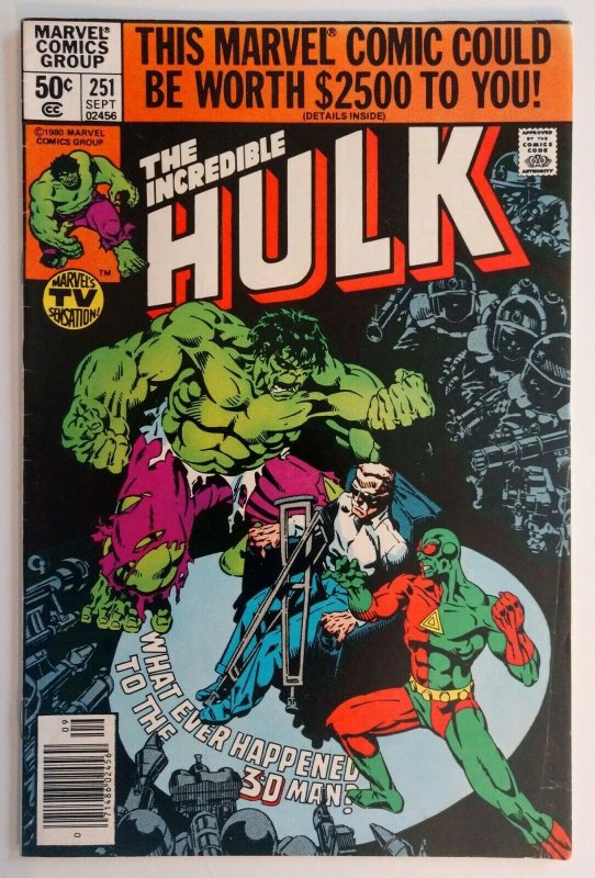 Incredible Hulk #251 NEWSSTAND