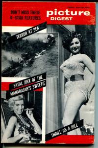 Pictures Digest 12/1955-exploitation-pulp thrills-Sheree North-Abbe Lane-FN/VF