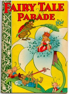 FAIRY TALE PARADE #4 (Dec 1942) 8.0 VF  68 Pages! - HALF by WALT KELLY!