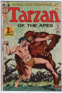 TARZAN #207(#1) - 5.0 - OW-W - Kubert - 52 Pages