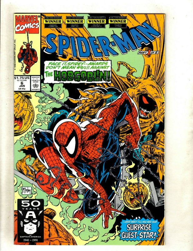 Lot Of 12 Spider-Man Marvel Comic Books # 1 (3) 2 3 4 5 6 7 8 9 10 McFarlane HJ9