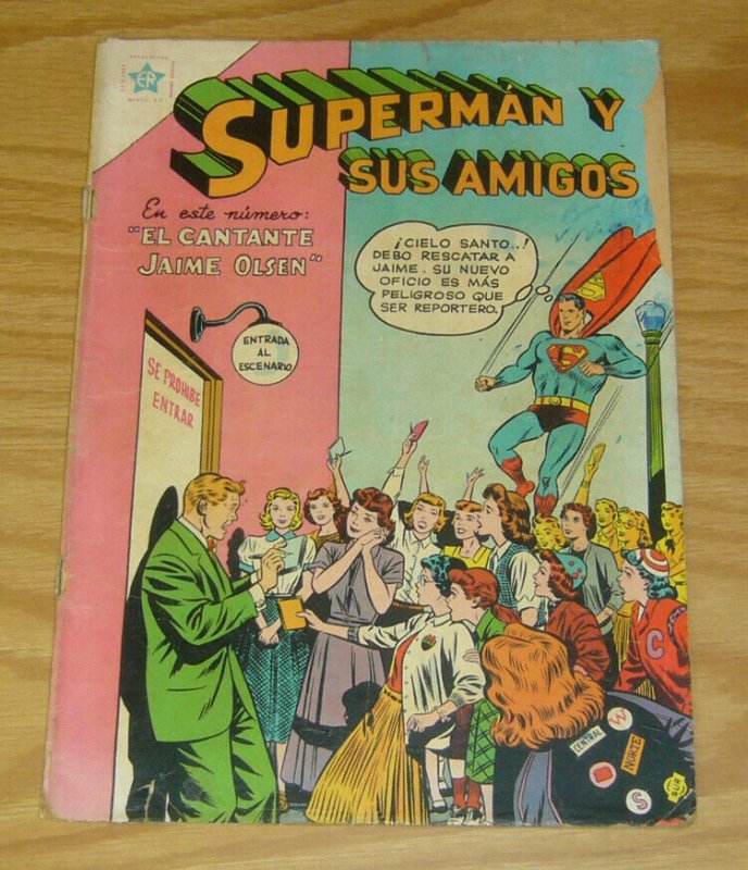 Superman y sus Amigos #7 POOR; Editorial Novaro | low grade comic - save on ship