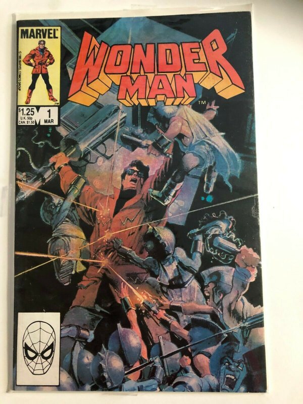 WONDER MAN #1 1986 MARVEL / ONE SHOT / HIGH GRADE