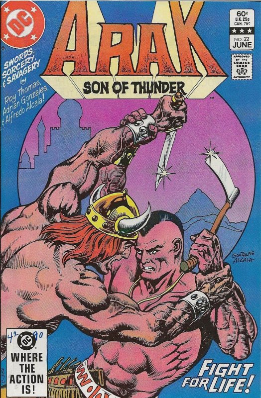 Arak, Son of Thunder #22 (1983) - VF/NM