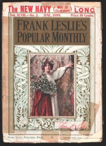 Frank Leslie's Popular Monthly 6/1899-The New Navy-Horseless Carriage-From Stone
