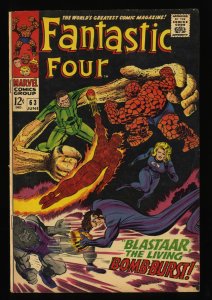 Fantastic Four #63 VG+ 4.5 Marvel Comics