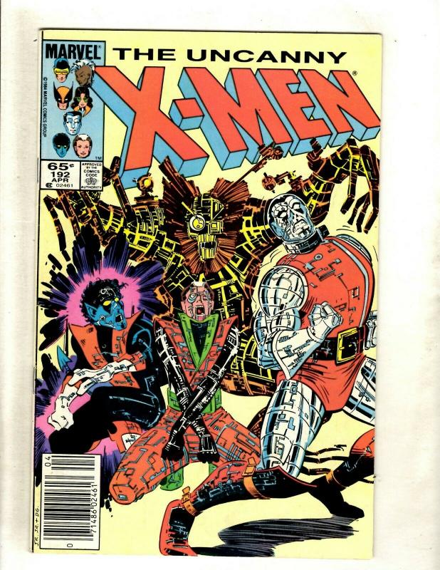 10 Uncanny X-Men Marvel Comics # 192 193 194 195 196 197 198 199 200 202 SM13