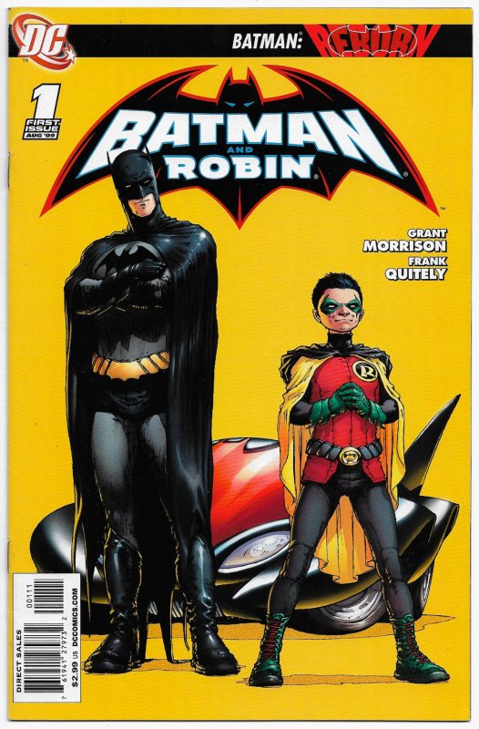 BATMAN and ROBIN/TWO #1s (2009-10) 9.4NM  Morrison, Quitely .. Nicieza, Richards