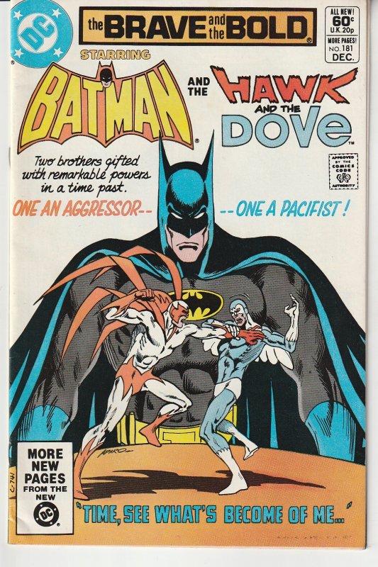 Brave and The Bold(vol. 1) #  181   Batman, Hawk, and Dove