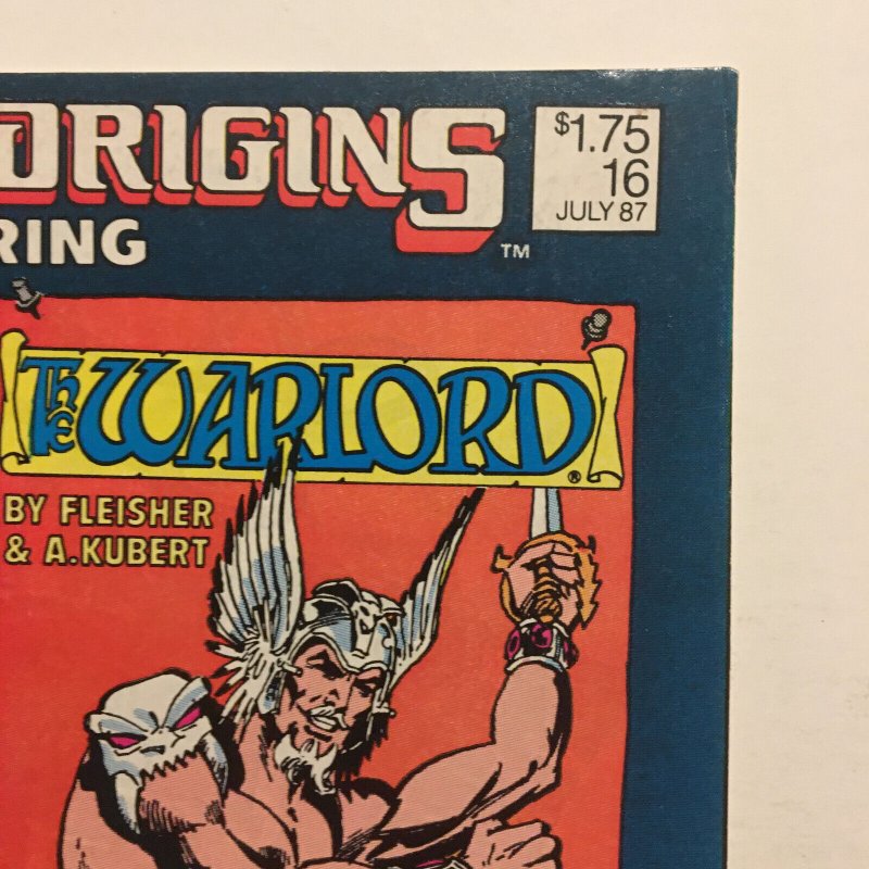 Secret Origins #16 CPV Canadian Price Variant Amazing Man Origin 1987 Copper Age