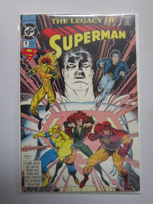 Superman The Legacy of Superman (1993) #1 - 8.5 VF+ - 1993