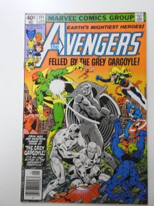 The Avengers #191 (1980) vs The Grey Gargoyle! Sharp VF+ Condition!