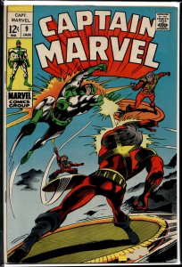 Captain Marvel #9 (1969) Captain Marvel