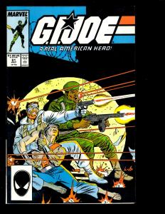 12 GI Joe Comics Marvel # 31 53 58 43 55 56 57 59 60 61 62 63 Snake Eyes DS1