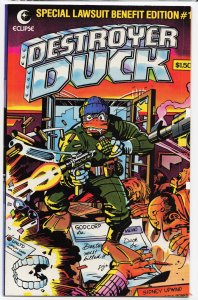 Destroyer Duck #1 (1982) Destroyer Duck [Key Issue]