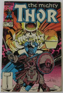 Thor #342 (Apr 1984, Marvel), VFN-NM condition (9.0)