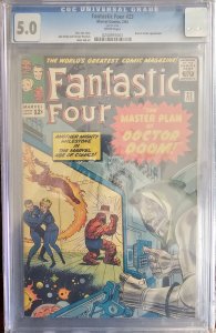 Fantastic Four #23 Regular Edition (1964) CGC 5.0