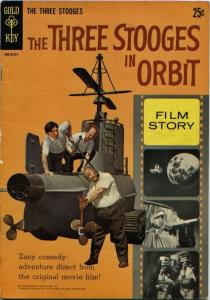 Movie Comics - Three Stooges In Orbit (Gold Key, 1962) HIGHER GRADE