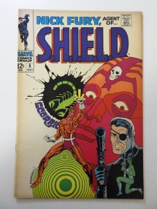Nick Fury, Agent of SHIELD #5 (1968) FN- Condition! moisture stain