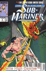 SAGA OF THE SUB-MARINER (1988 Series) #4 NEWSSTAND Near Mint Comics Book