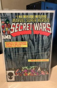 Marvel Super Heroes Secret Wars #4 Direct Edition (1984) 7.5 VF-