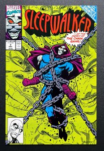 Sleepwalker #7 (1991) - Battle with 8-Ball - NM!