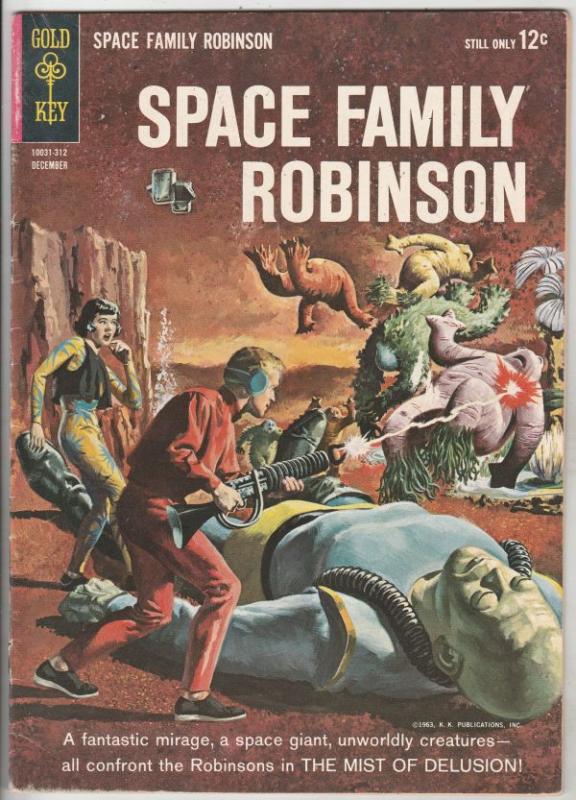 Space Family Robinson, Lost In Space #5 (Dec-62) FN/VF Mid-High-Grade Will Ro...