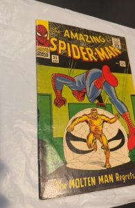 The Amazing Spider-Man #35 (1966)Kirby 2nd molten man