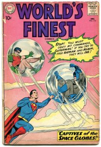 World's Finest #114 1960-Batman - Superman- Green Arrow G/VG