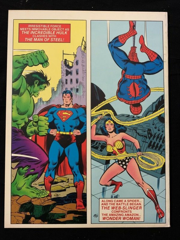 Marvel Treasury Edition #28 -Superman And Spider-man 1971 superhero team-up-VF