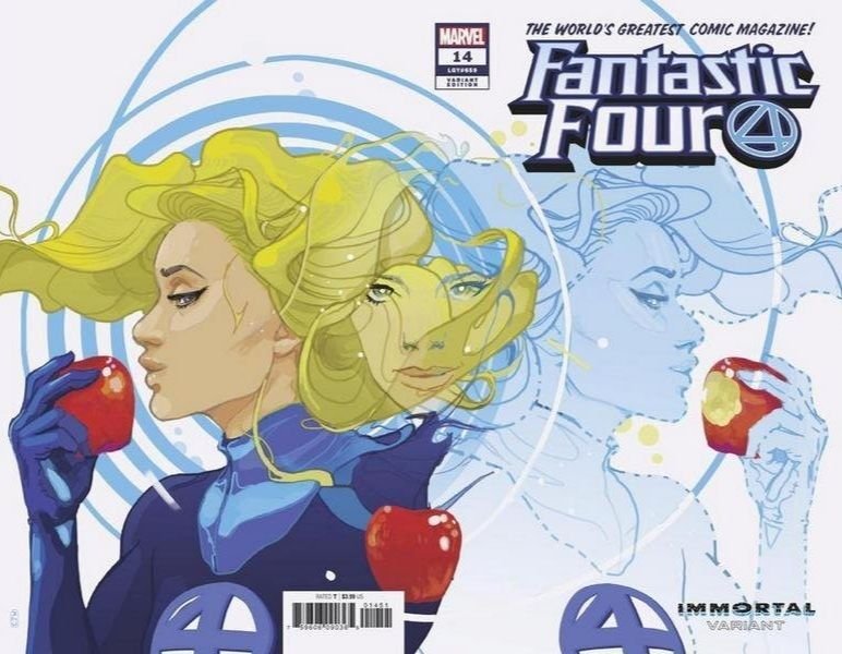 FANTASTIC FOUR #14 (2018) CHRISTIAN WARD | INVISIBLE WOMAN| IMMORTAL WRAPAROUND