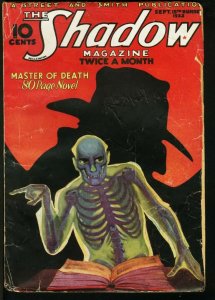 SHADOW 1933 SEP 15-STREET AND SMITH PULP-RARE VG