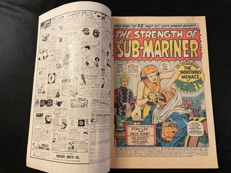 FANTASTIC FOUR #102 VG+ Condition