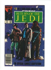 Return of the Jedi #3 VG/FN 5.0 Marvel Comics 1983 Star Wars  