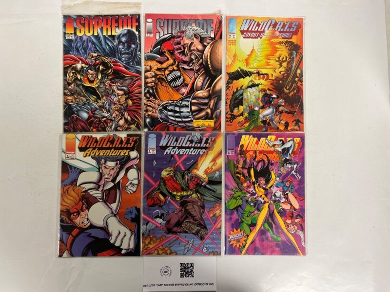 6 Image Comics Wildcats # 4 5 6 16 + Supreme # 5 27 69 JS69
