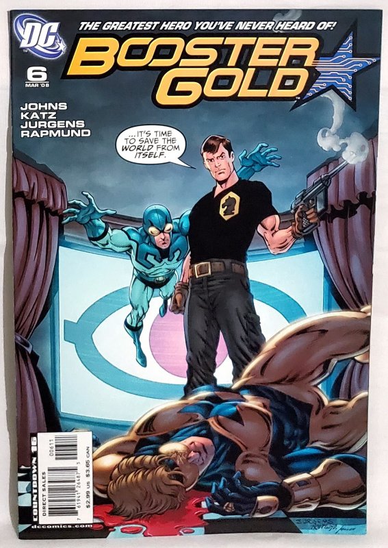 Booster Gold #6 Blue Beetle Geoff Johns Dan Jurgens (DC 2008)