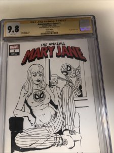Amazing Mary Jane (2023)# 1 (CGC 9.8 SS) Signed & Sketch Tim Vigil*Marvel Comics