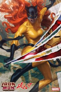 IRON MAN HELLCAT ANNUAL #1 COVER E ARTGERM VARIANT MARVEL 2022 EB04 